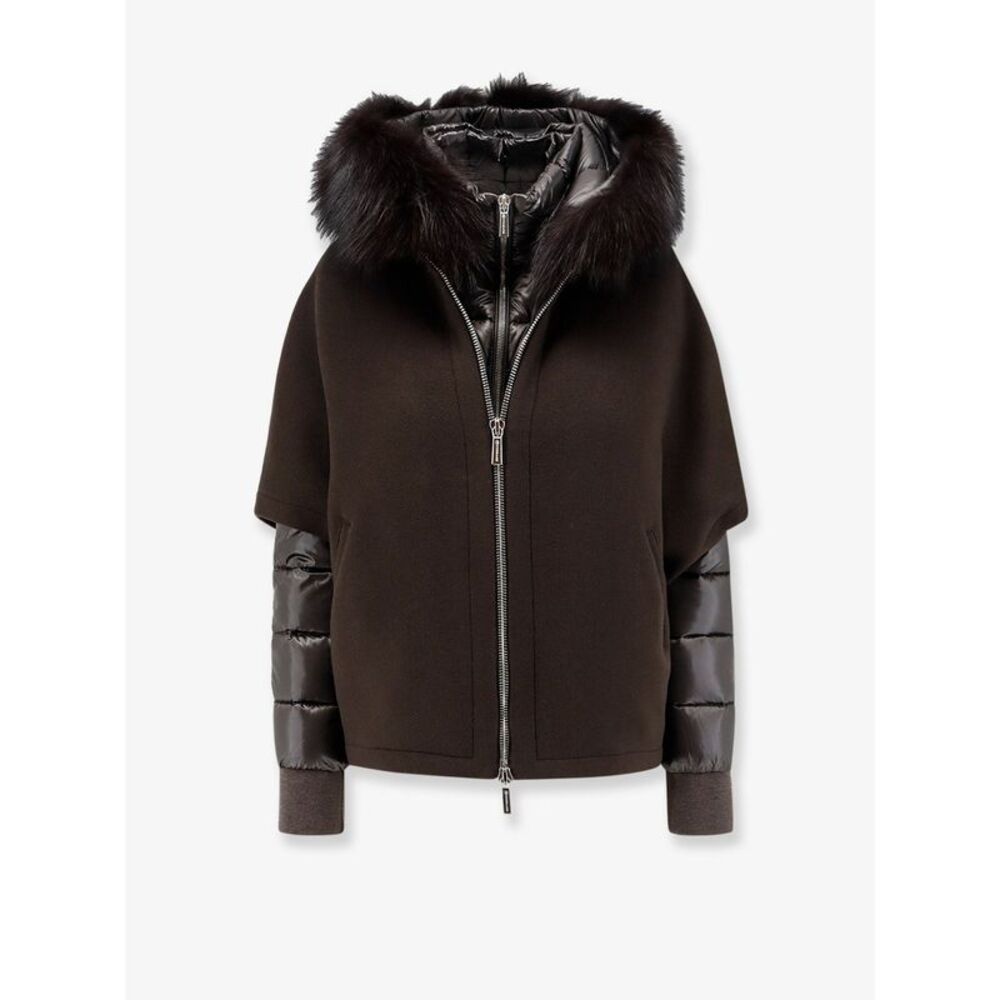 Moorer Women Pegaso A Removable Wool And Cashmere Blend Down Jacket